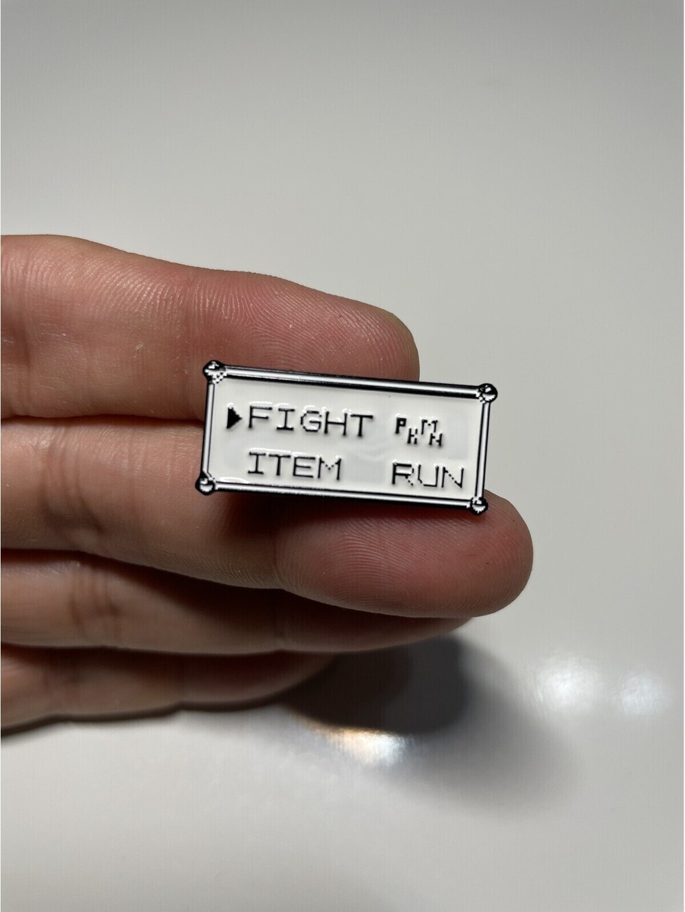 Pokemon Enamel Pin badge Pokemon menu fight retro video game metal pin gift